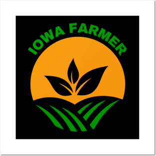 Iowa Farmer Posters and Art